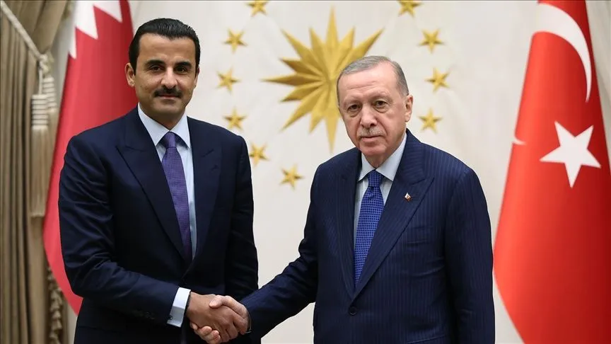Cumhurbaşkanı Erdoğan, Katar Emiri Al Sani ile telefonda görüştü
