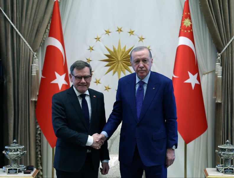 Cumhurbaşkanı Erdoğan, Wadephul ve Guterres'i kabul etti