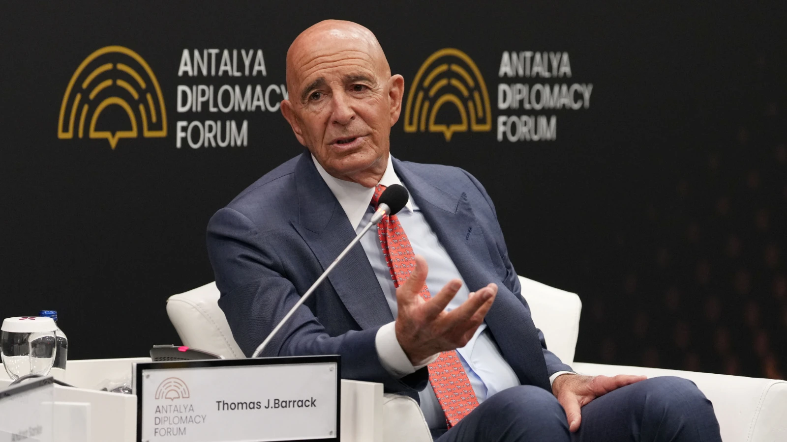 ABD Büyükelçisi Barrack ADF'de konuştu: Erdoğan'a çok büyük saygım var