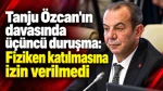 Tanju Özcan'ın Davasında Üçüncü Duruşma: Fiziken Katılmasına İzin Verilmedi