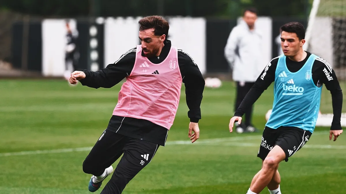 Beşiktaş, Fenerbahçe derbisinin hazırlıklarını sürdürdü