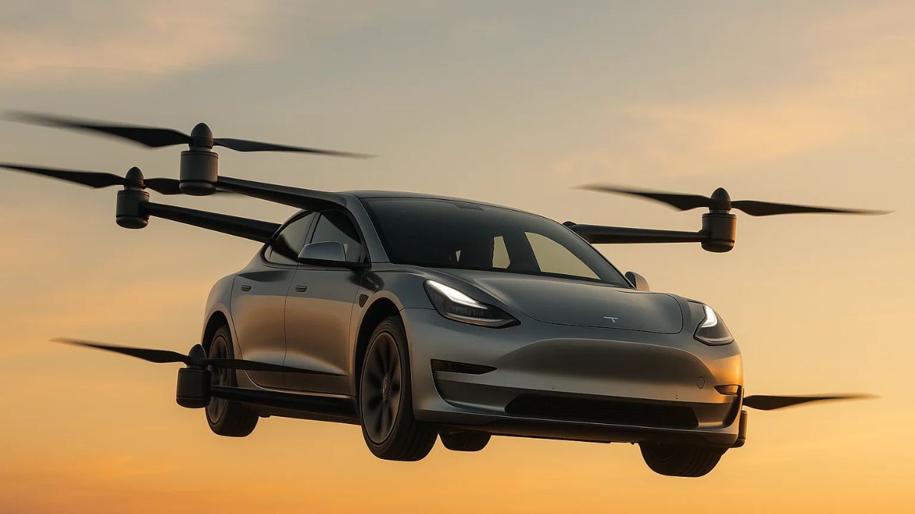 Tesla’dan sürpriz: Elon Musk uçan araba sinyali verdi