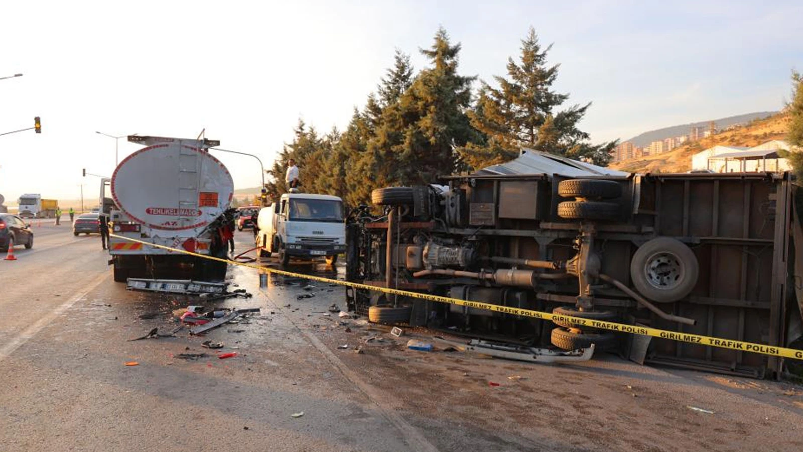 Kahramanmaraş’ta feci kaza: Kamyonet sürücüsü hayatını kaybetti