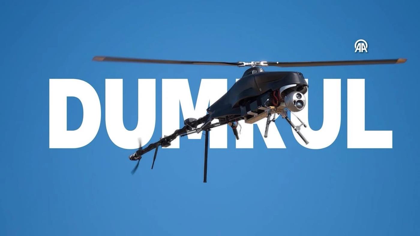 Türkiye'nin ilk ve tek silahlı mini insansız helikopteri DUMRUL envanterde