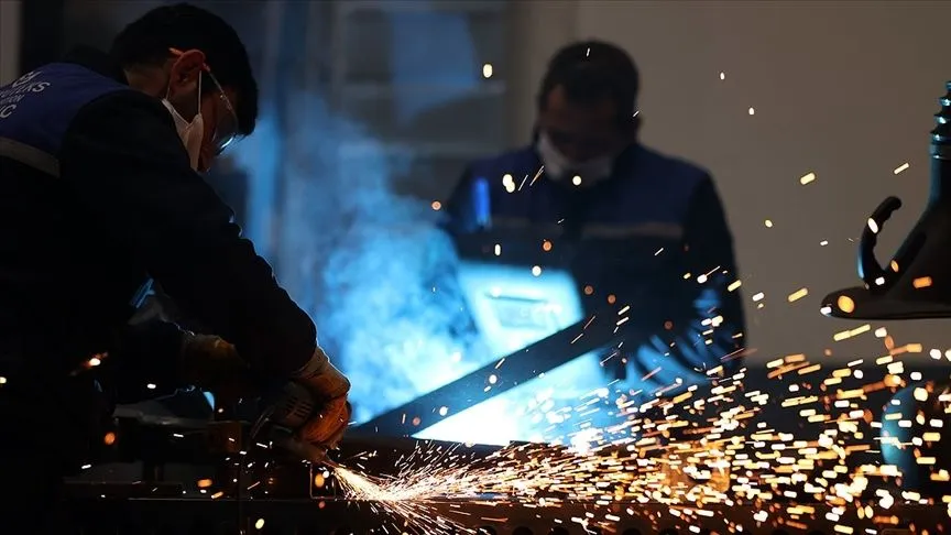 İSO Türkiye İmalat PMI aralık ayında 48,9'a yükseldi