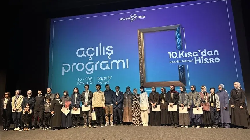 "10. Kısa'dan Hisse Kısa Film Festivali" başladı