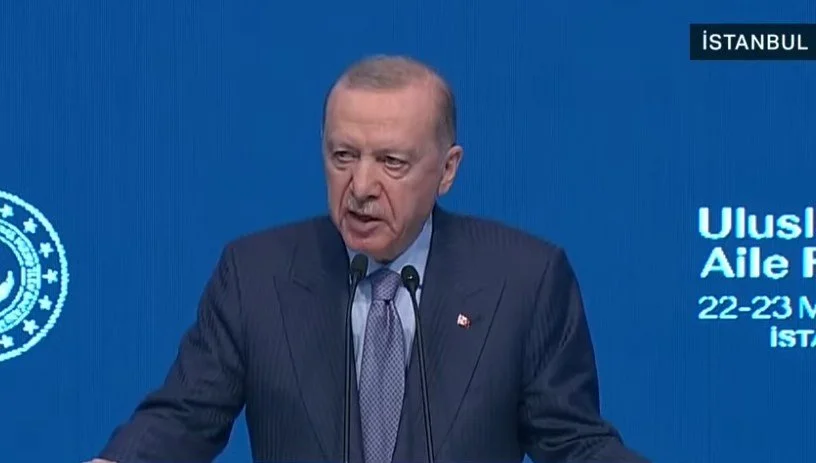 Cumhurbaşkanı Erdoğan: Aile toplumu bir arada tutan bir çimentodur