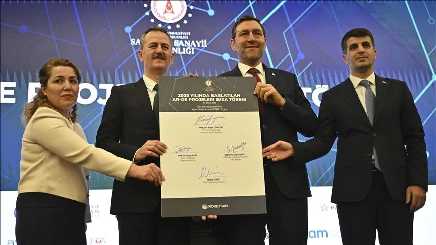 Savunma sanayisinde 14 yeni ARGE projesinin imza töreni yapıldı
