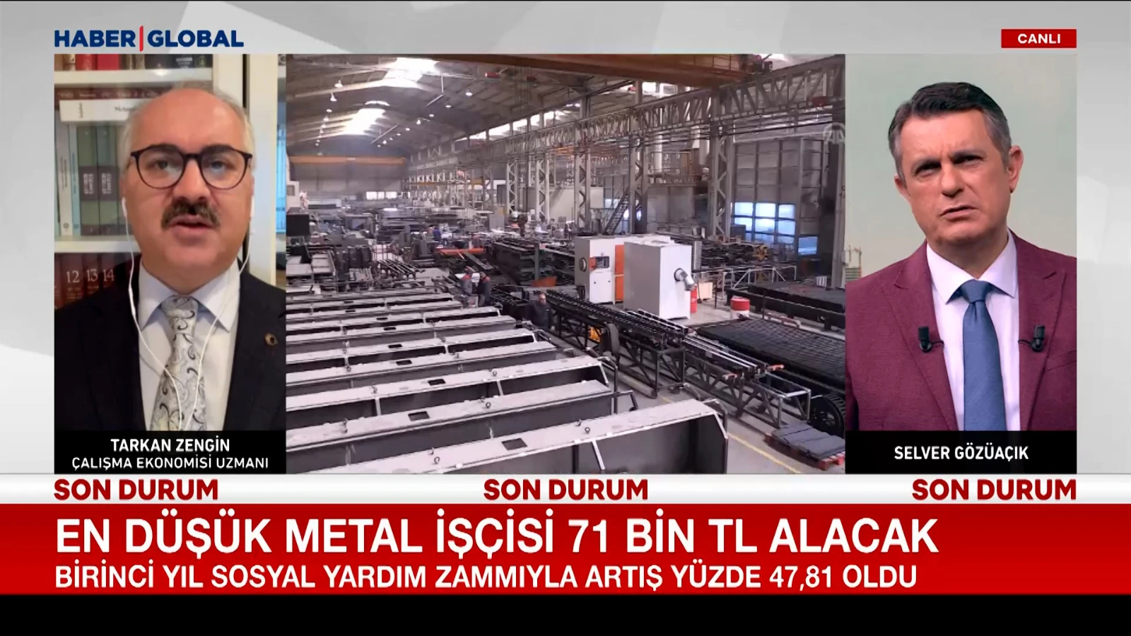 En düşük metal işçisi 71 bin TL alacak