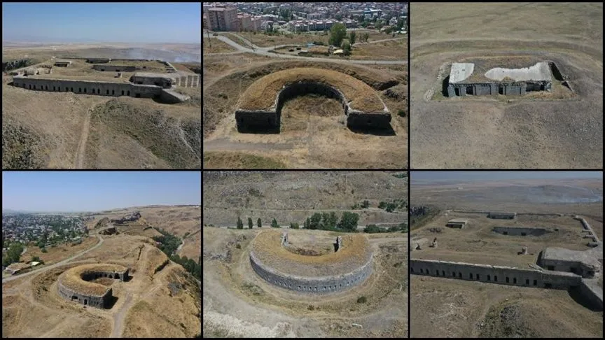 Kars'ta ecdadın vatanı savunduğu tabyalar ihtişamını koruyor
