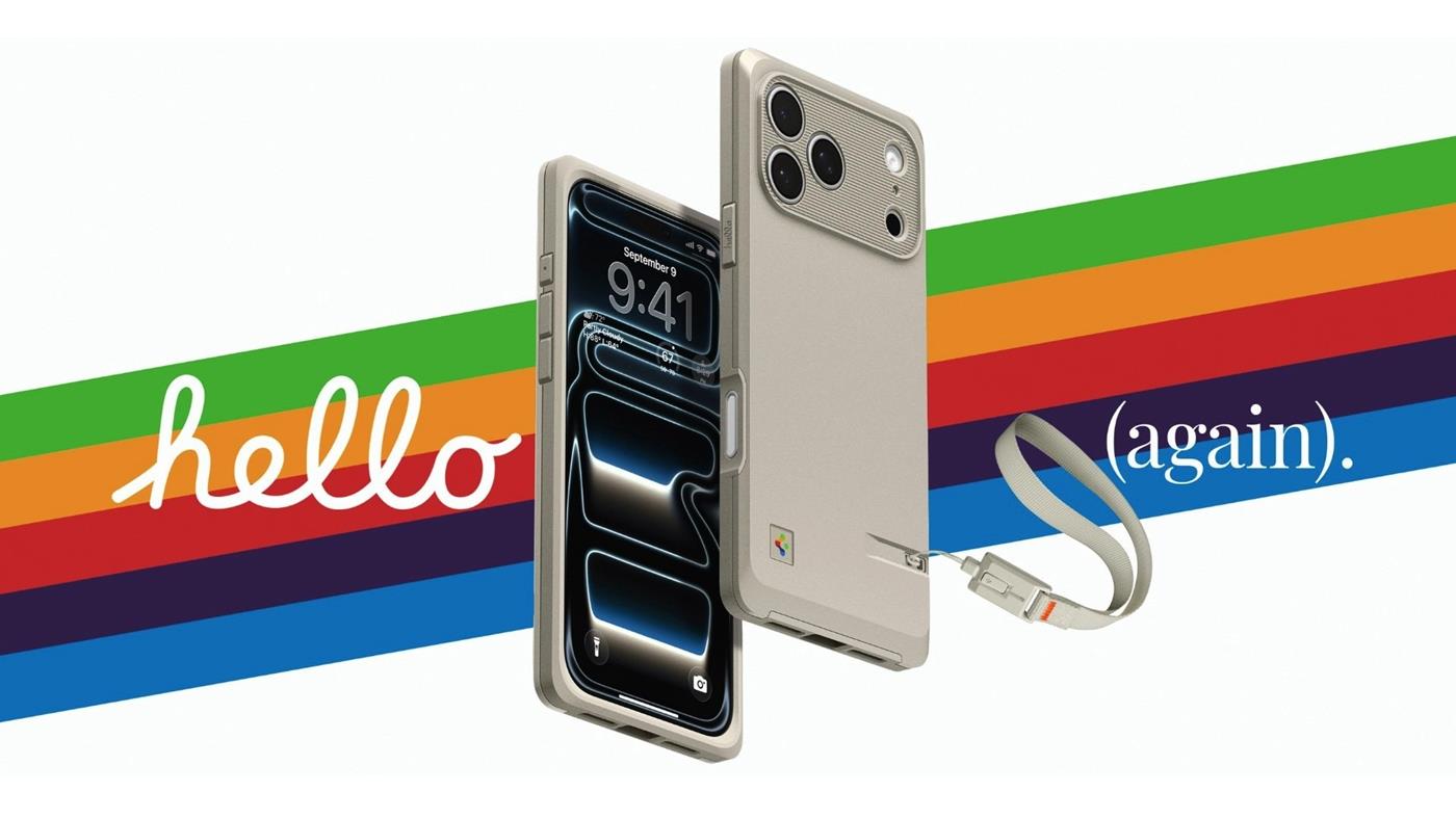 iPhone 17 Pro, 1984’e döndü! Spigen'den Macintosh tarzı kılıf