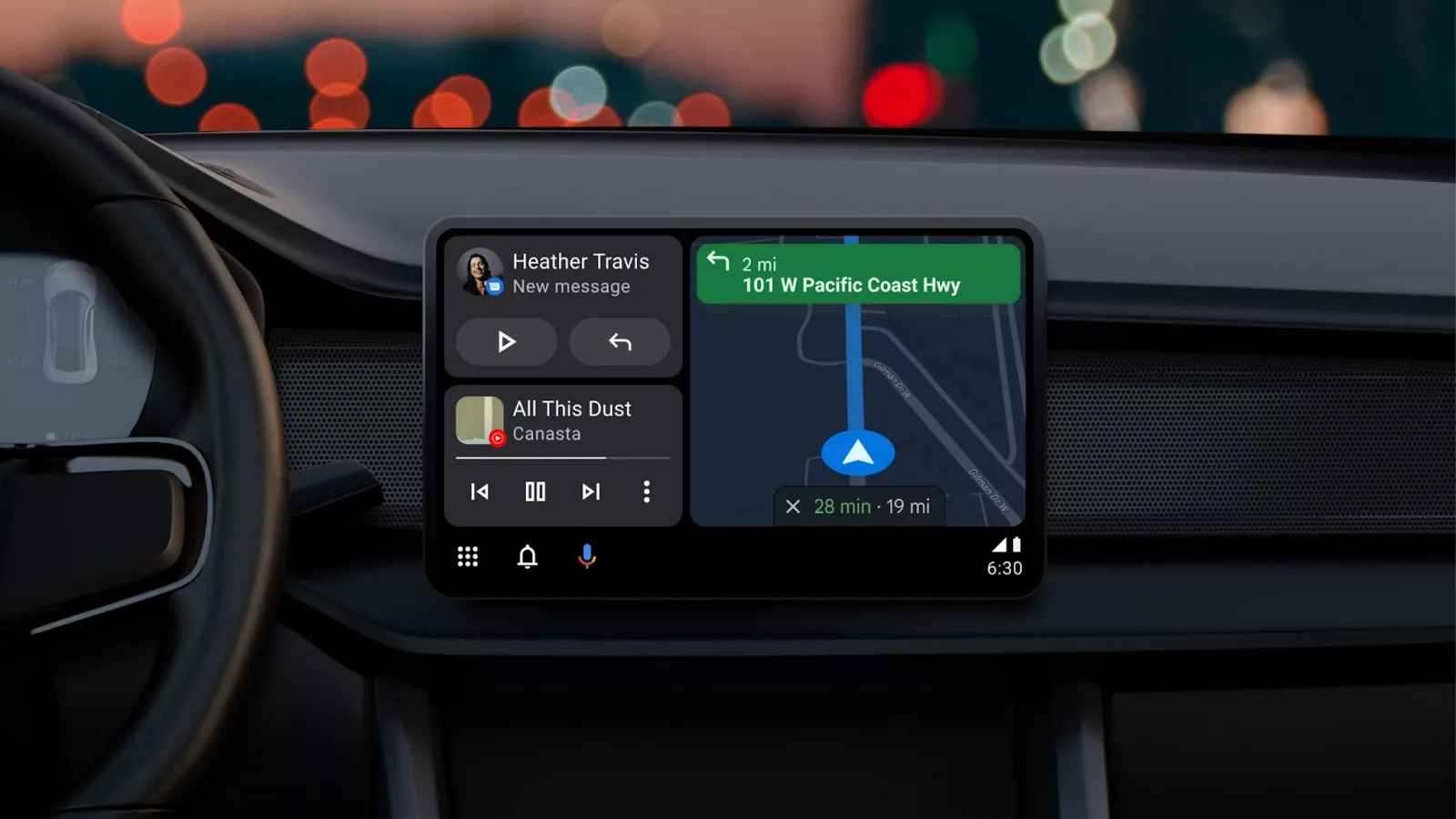 Google Gemini Android Auto Kullanıcılarına Sunuluyor