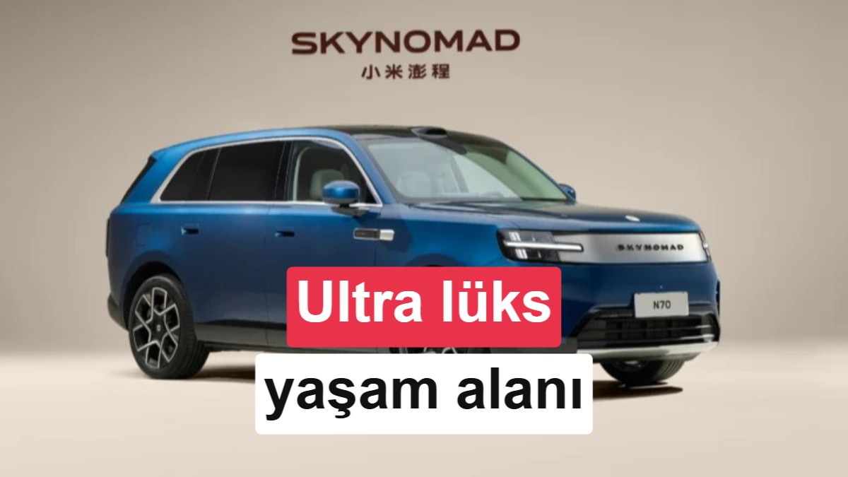 Xiaomi'nin rekor menzilli EREV SUV modelinin lüks iç mekanı ortaya çıktı