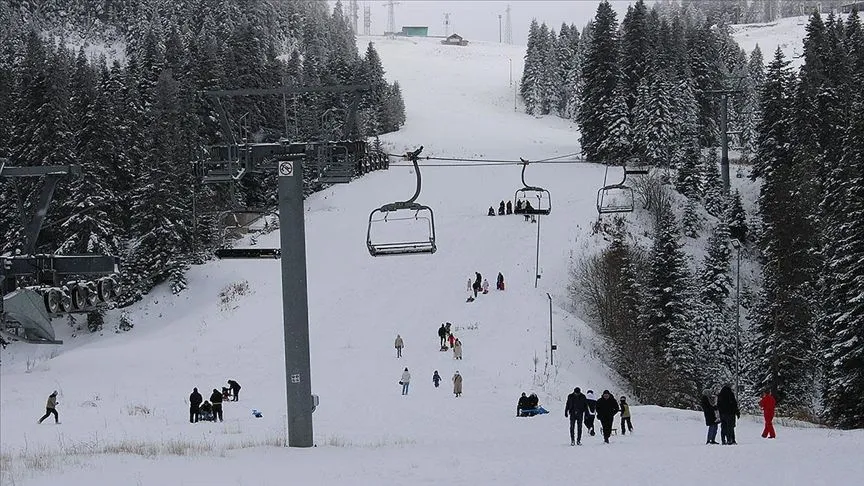 Ilgaz Yurduntepe Kayak Merkezi'nde sezon başladı