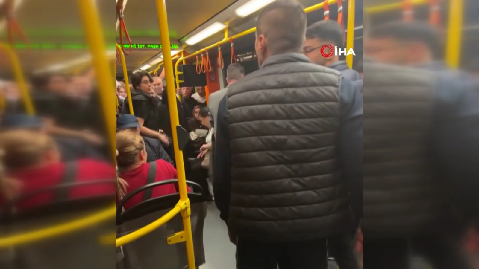 Adres Bursa: Alkollü olduğu iddia edilen şahıs metroyu birbirine kattı