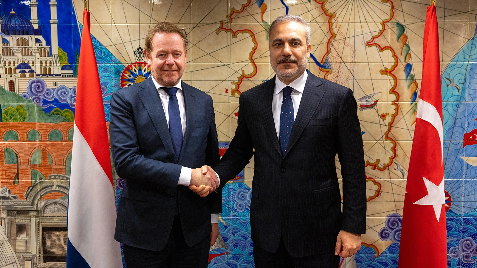 Dışişleri Bakanı Fidan, Hollandalı mevkidaşı ile görüştü
