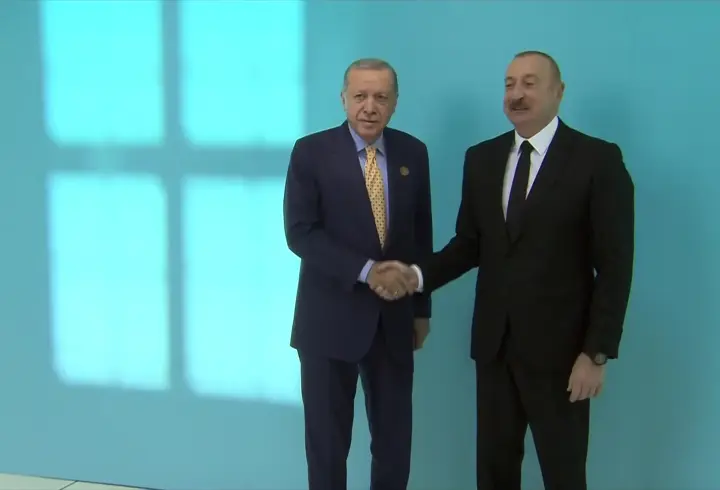 Türk Devletleri zirvesi: Cumhurbaşkanı Erdoğan, Azerbaycan'da