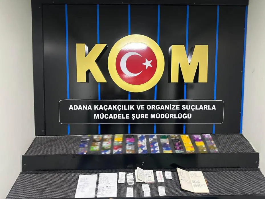 Adana'da tefeci operasyonu. Çok sayıda kredi kartı ele geçirildi