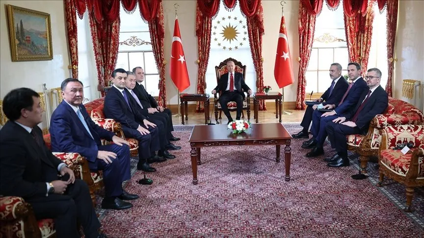 Cumhurbaşkanı Erdoğan, Türk Devletleri Teşkilatı heyetini kabul etti