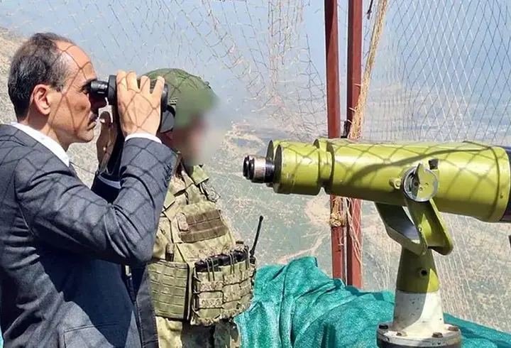 İbrahim Kalın'dan kritik fotoğraf: MİT Irak'taki bu dağları denetleyecek!