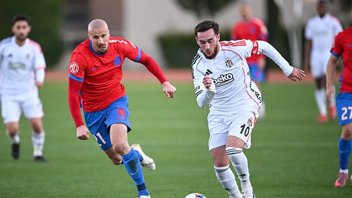 Beşiktaş hazırlık maçında FCSB'yi mağlup etti.