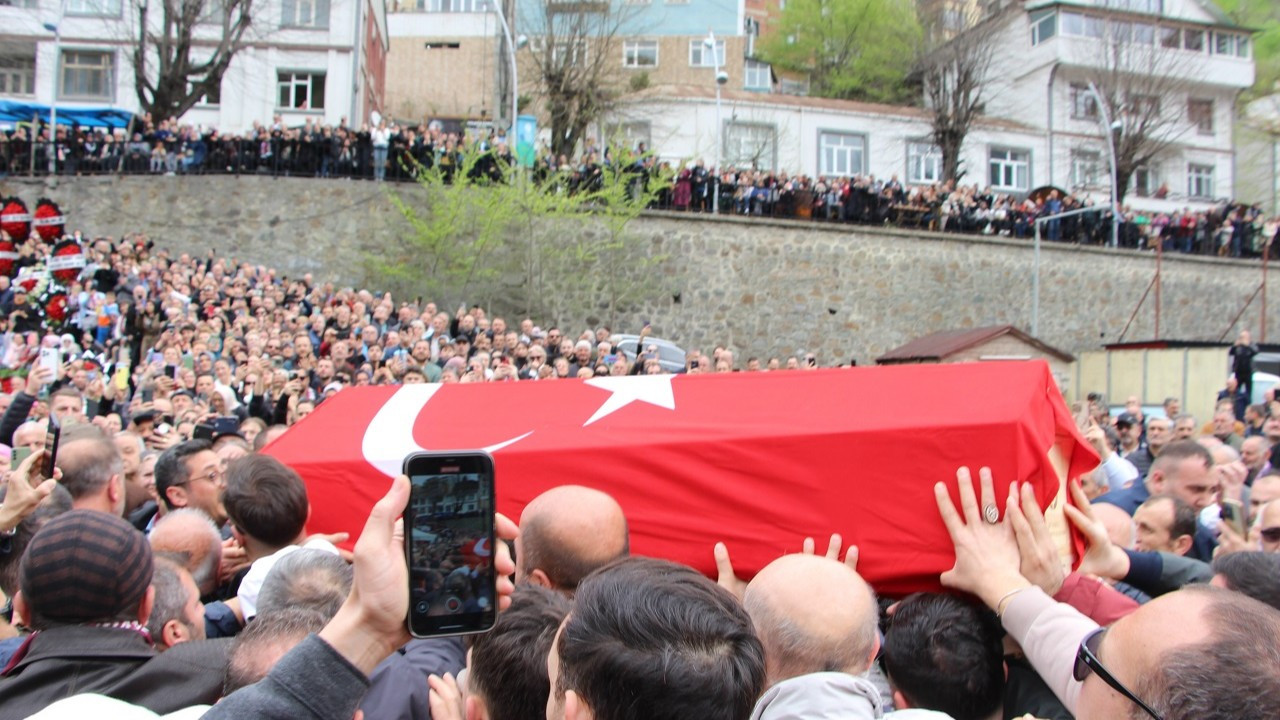 Volkan Konak'ın cenazesi memleketi Trabzon'a getirildi