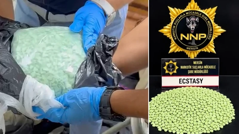 Fırındaki Dolabın Çekmecesinden Binlerce Uyuşturucu Hap Çıktı