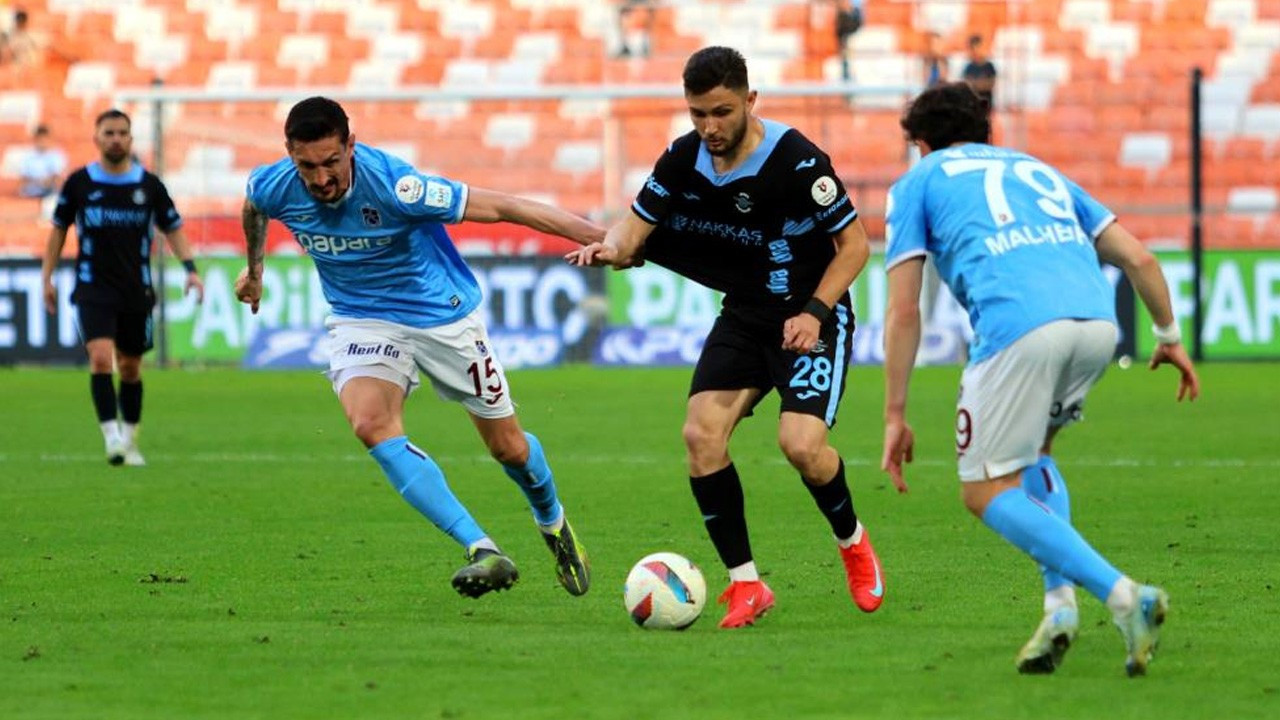 Trabzonspor, Adana deplasmanından galibiyetle ayrıldı