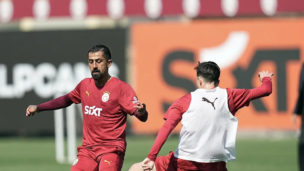 Galatasaray'da Beşiktaş derbisi hazırlıkları sürdü