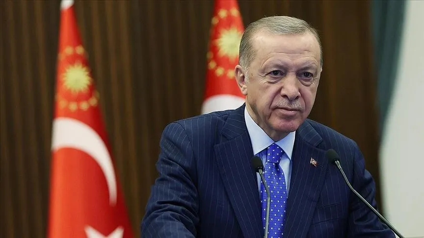 CANLI - Cumhurbaşkanı Erdoğan: Milli muharip uçağımız KAAN seri üretime geçecek