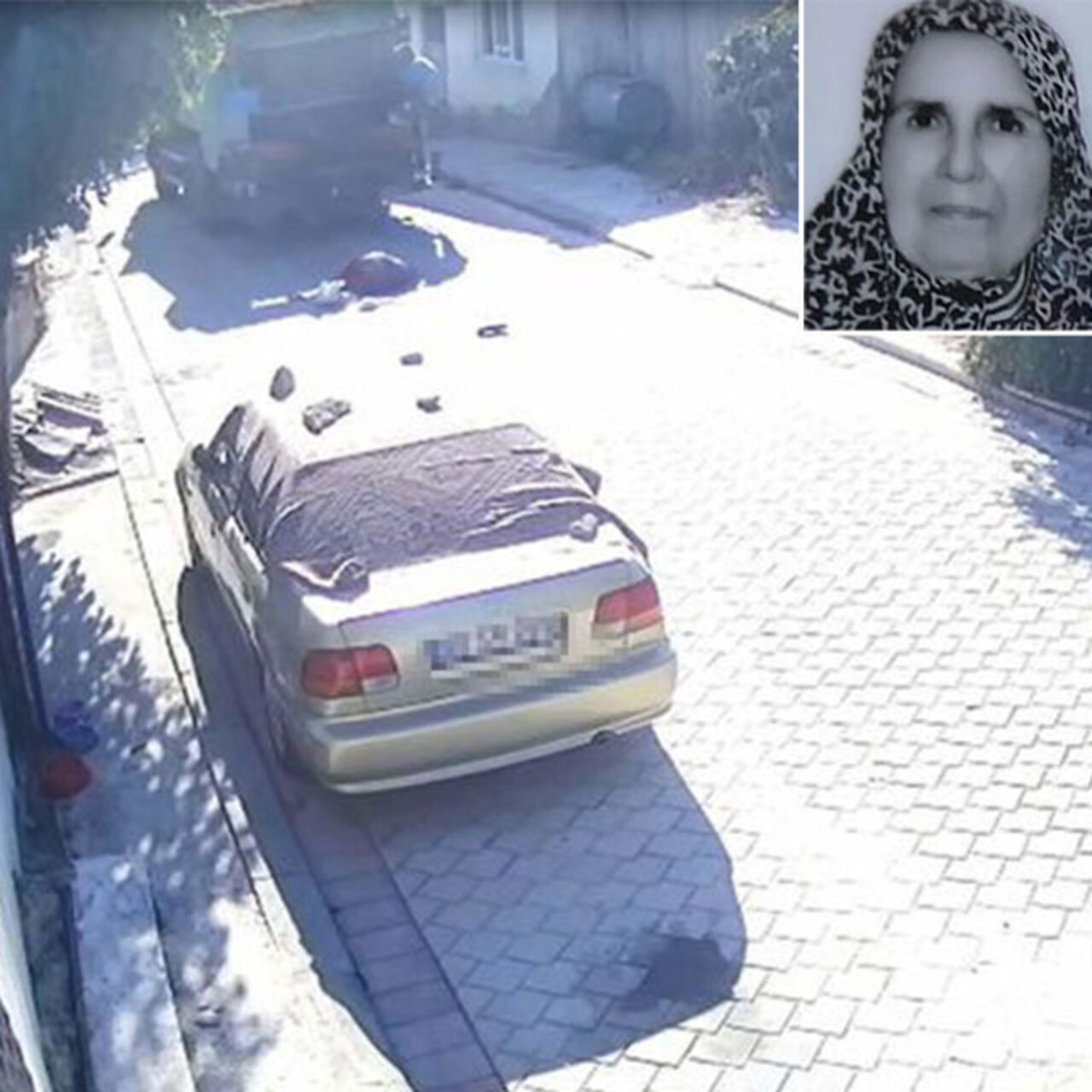Yolun karşısına geçecekti! Feci kaza kamerada!