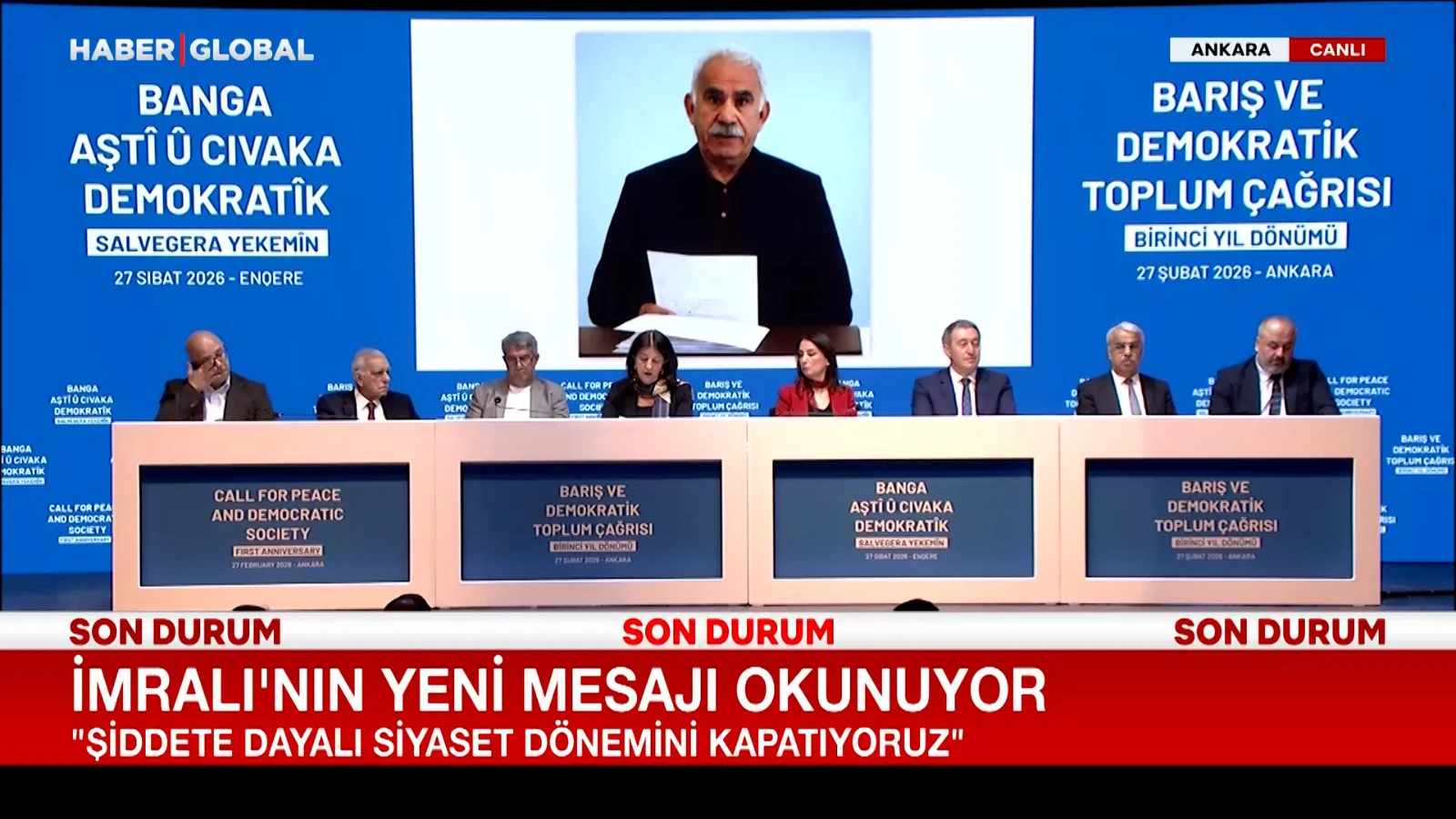 27 Şubat'ın yıldönümünde İmralı'dan yeni çağrı