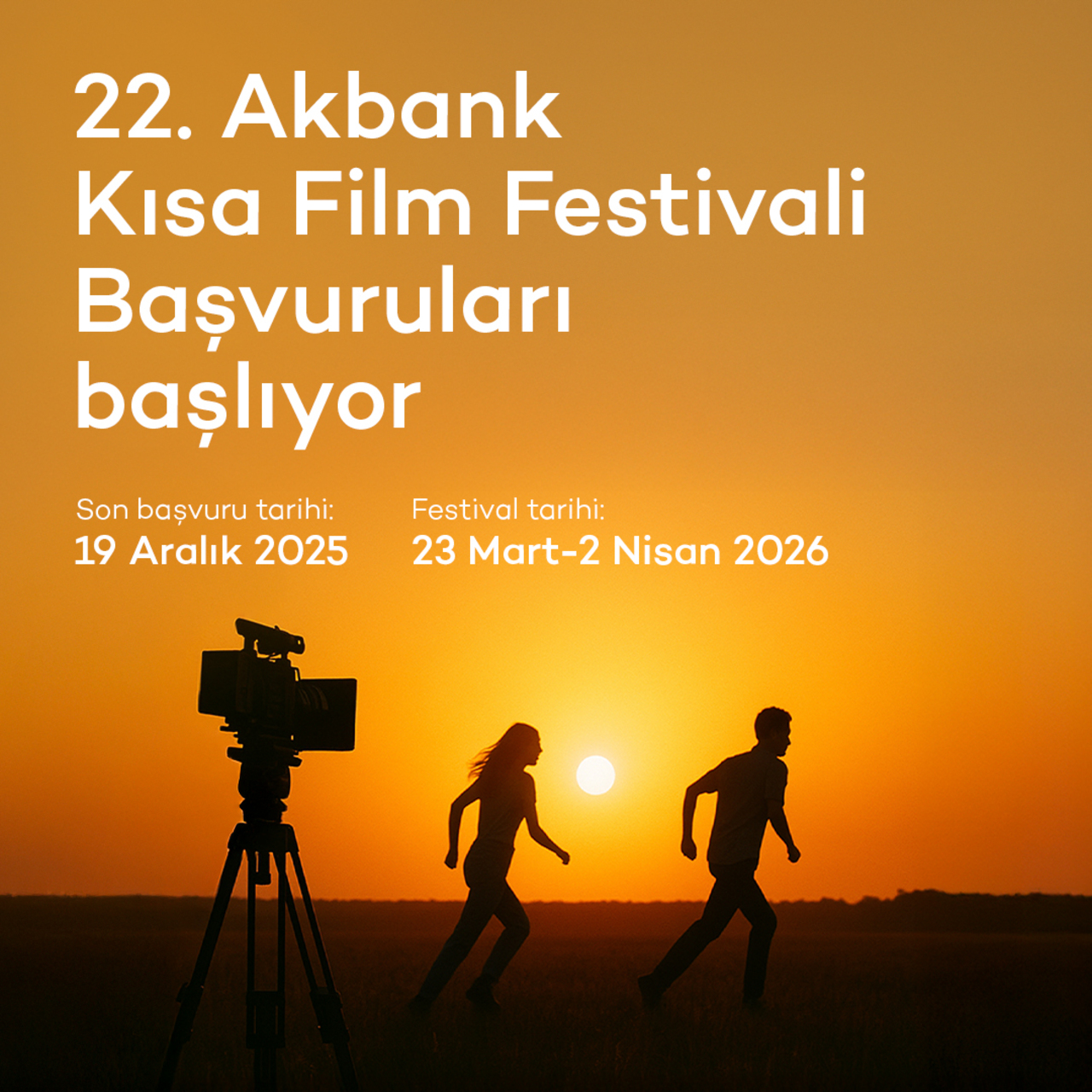 22. Akbank Kısa Film Festivali başvuruları başladı