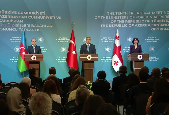 SON DAKİKA... İstanbul'da 3'lü görüşme! Dışişleri Bakanı Hakan Fidan: Azerbaycan ile Ermenistan arasındaki barış sürecini destekliyoruz