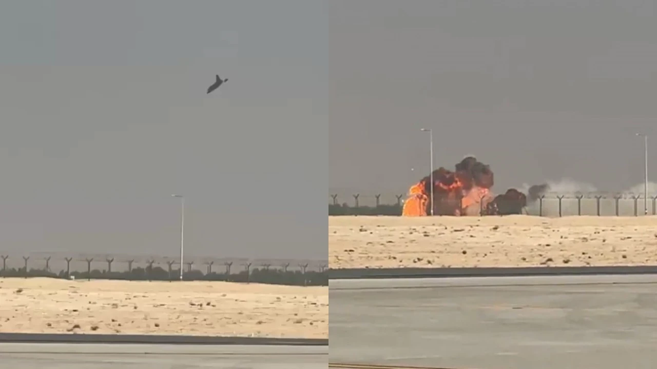 Savaş uçağı gösteri esnasında çakıldı: Pilot hayatını kaybetti