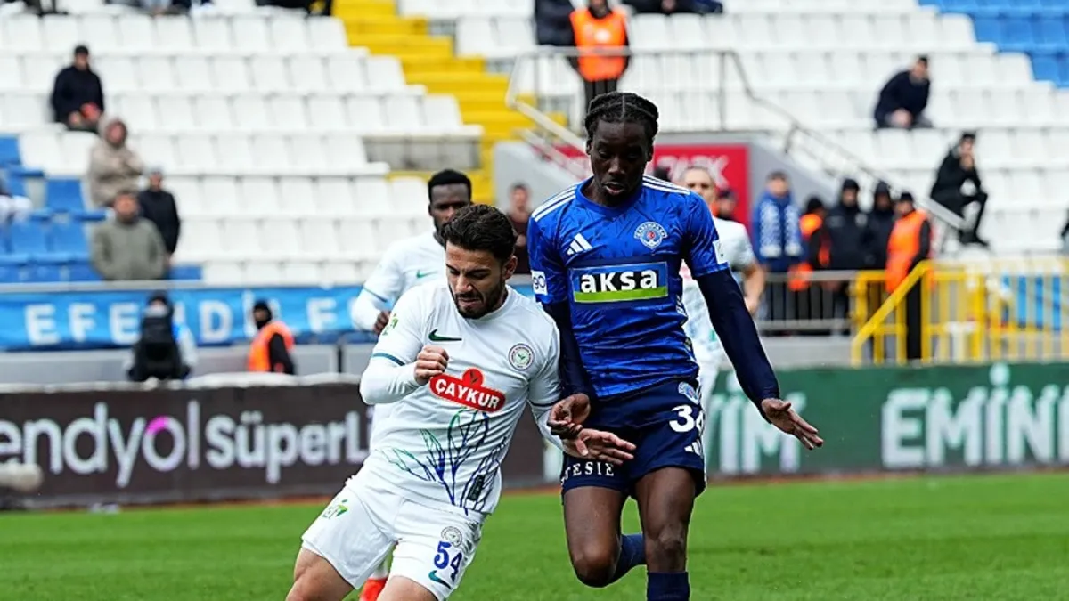 Çaykur Rizespor deplasmanda Kasımpaşa'yı mağlup etti!