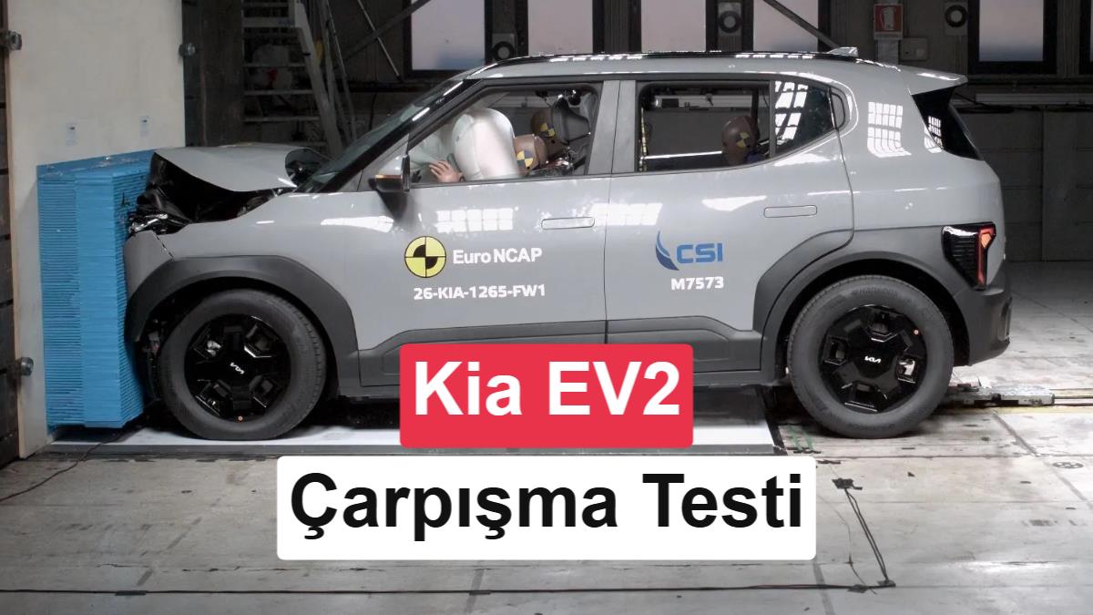Kia'nın En Ucuz Elektriklisi Ev2, Euro Ncap Testine Girdi: İşte Sonuç