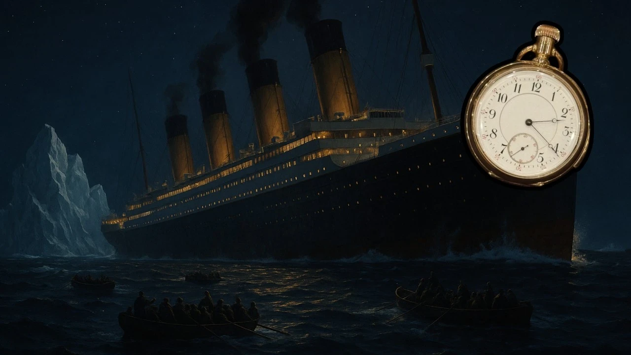Titanic battığında duran cep saati 99 milyon TL'ye satıldı