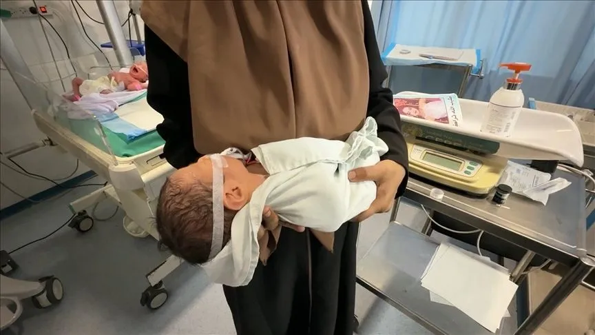 İsrail saldırıları, Hamza bebeği daha doğmadan anne ve babasız bıraktı