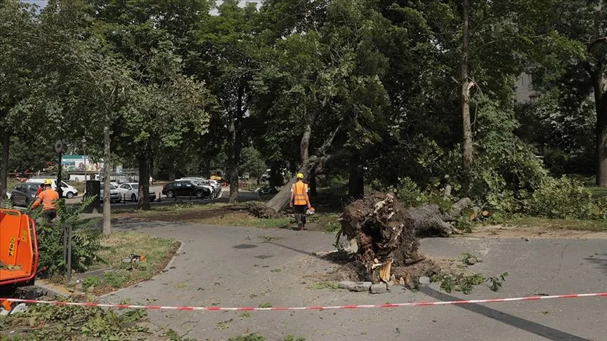 Fransa'da Nils Fırtınası nedeniyle 450 bin hanede elektrik kesintisi devam ediyor
