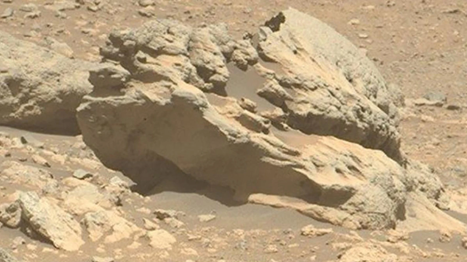 NASA, Mars'ta oraya ait olmayan bir kaya keşfetti