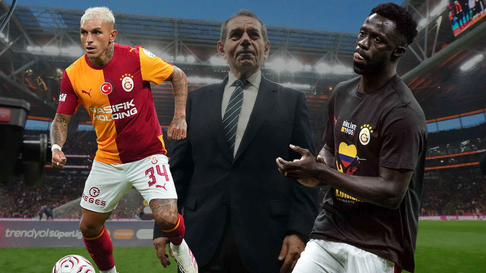 Dursun Özbek'e Davinson Sanchez ve Torreira'dan savaş: Ya Singo kadar maaş ya da bize güle güle