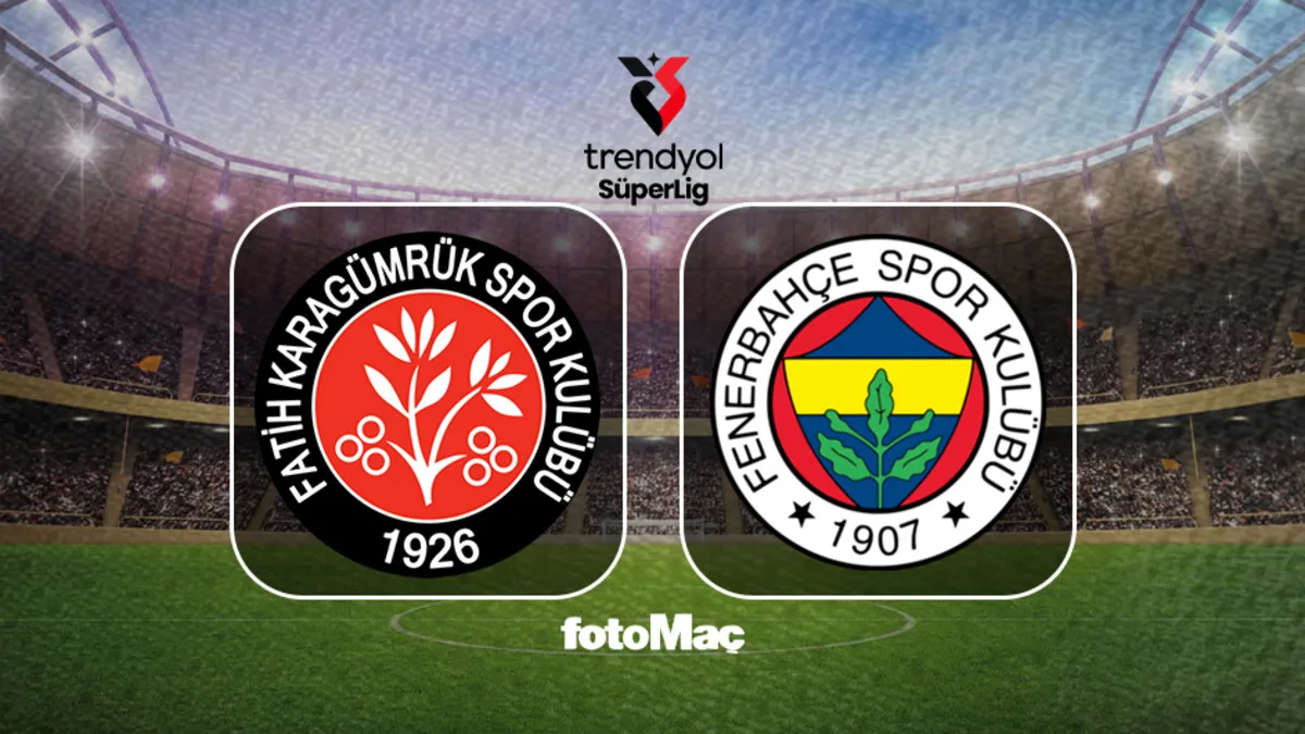 Fatih Karagümrük - Fenerbahçe maçı saat kaçta, hangi kanalda?