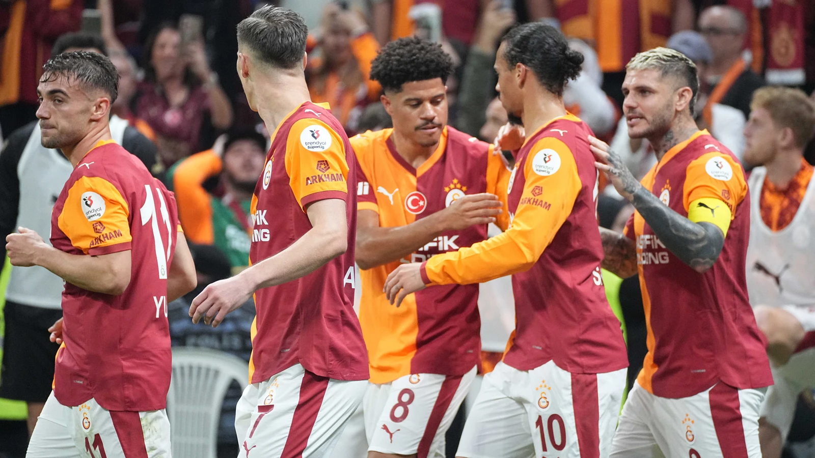 Galatasaray, Göztepe'yi geriden gelip mağlup etti