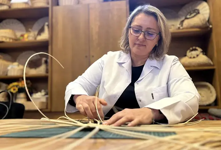 Babaannesinden gördü, ustası oldu: Edirne’nin ‘Sepet Annesi’