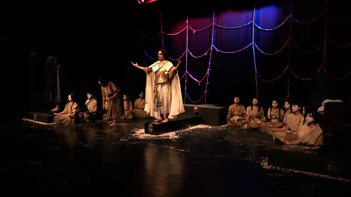 Alanya'da Liselerarası Tiyatro Festivali başladı