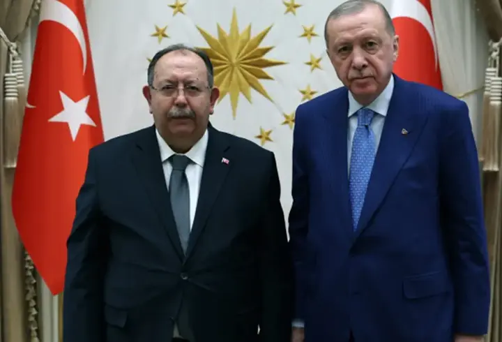 Cumhurbaşkanı Erdoğan, YSK Başkanı Yener'i kabul etti