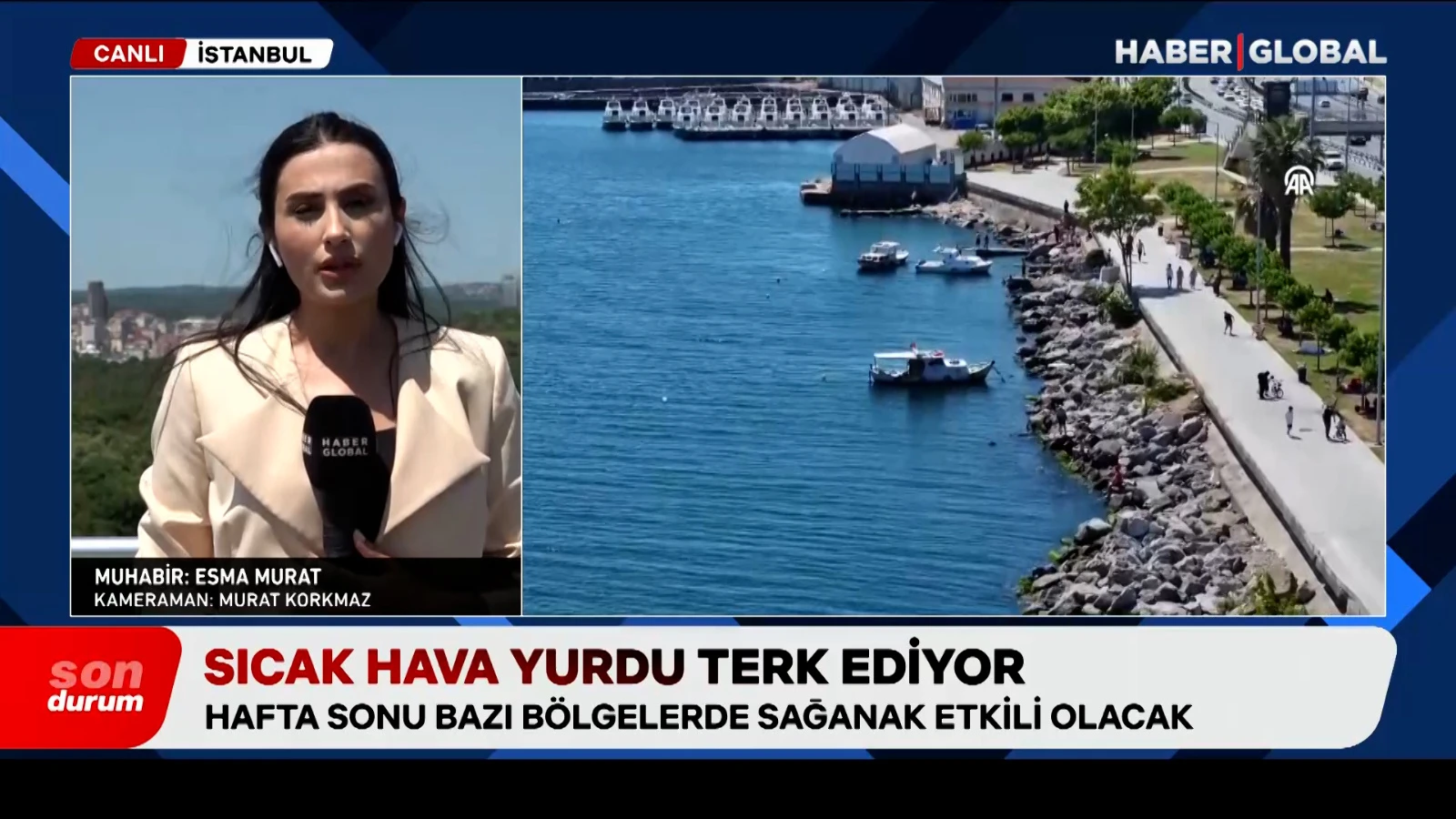 Sıcak hava yurdu terk ediyor, sağanak yağış geliyor!
