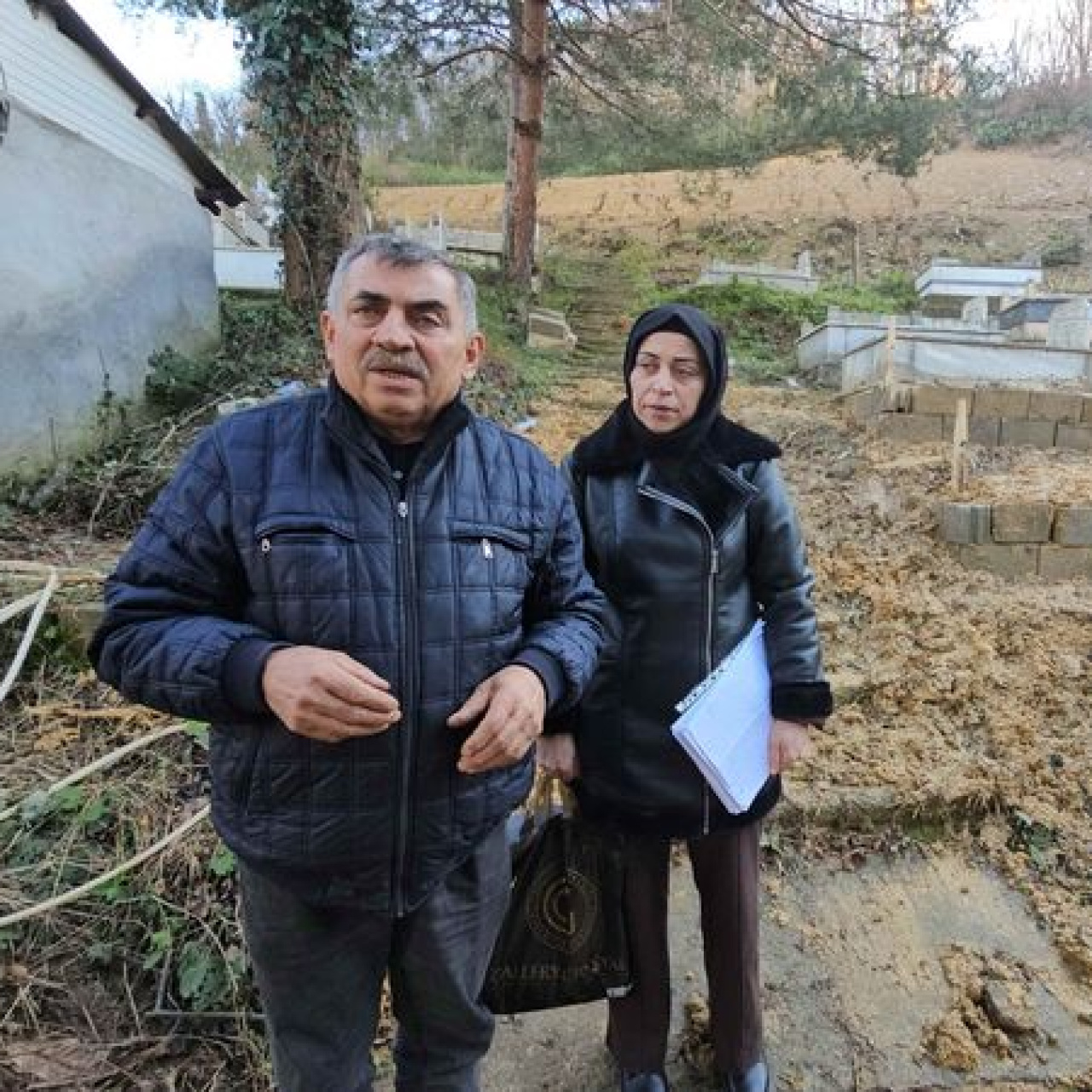 Anne ile kızının son anları kamerada!