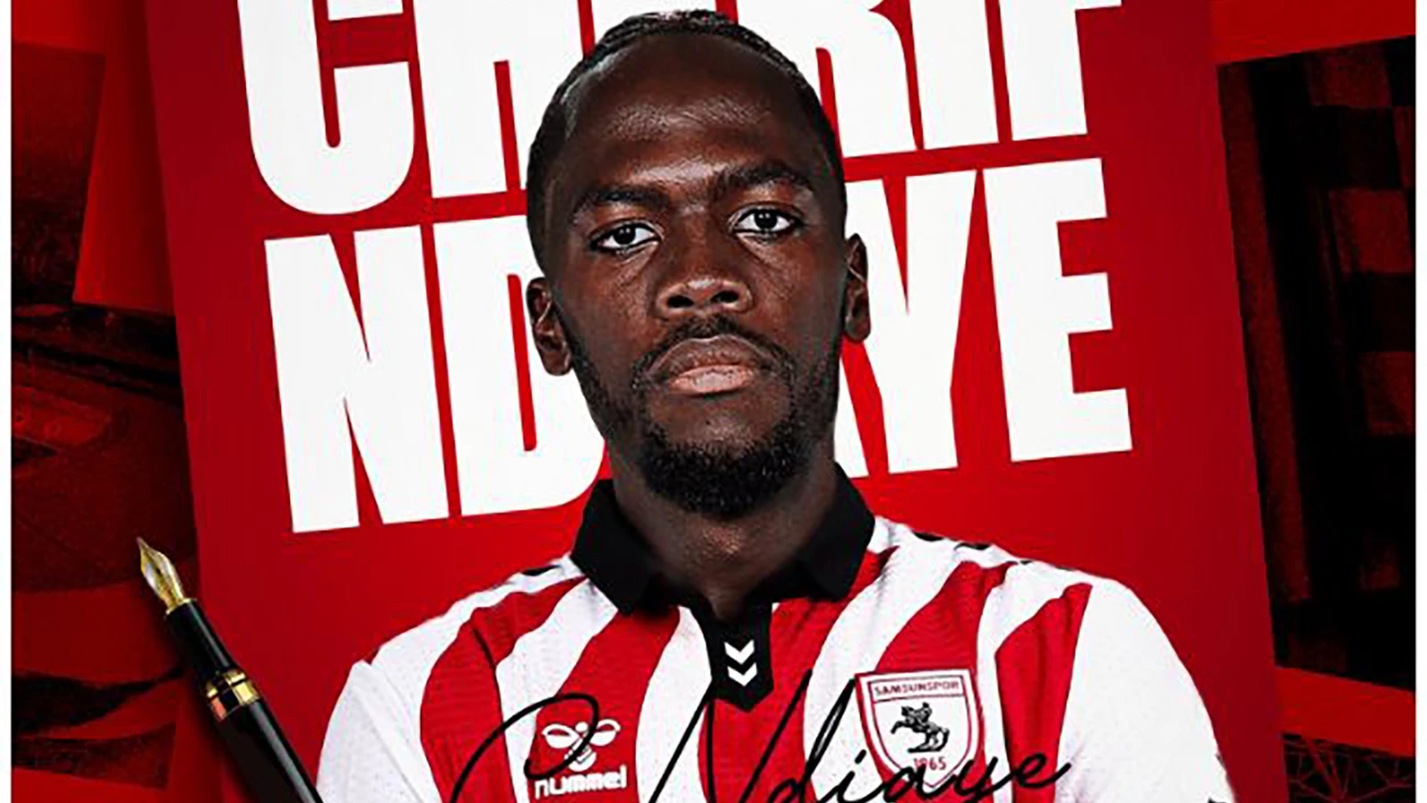 Samsunspor, Senegalli golcü Cherif Ndiaye'yi transfer etti